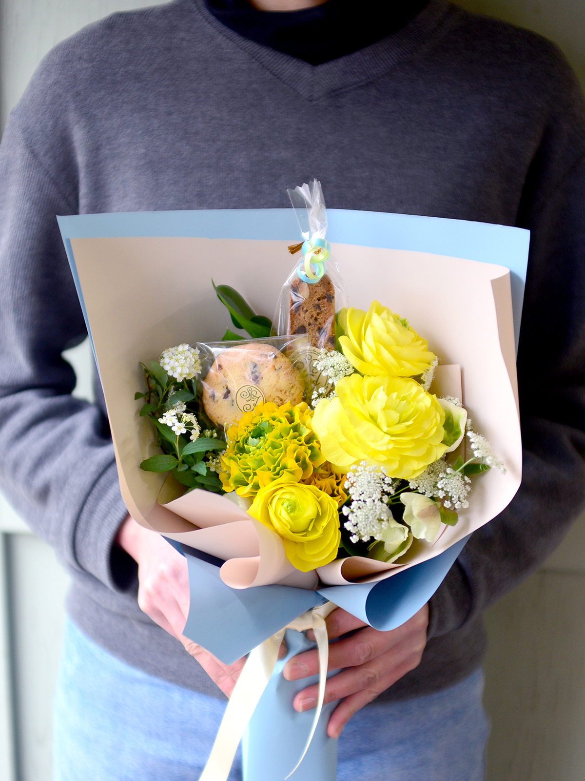 焼き菓子＆ブーケ　中